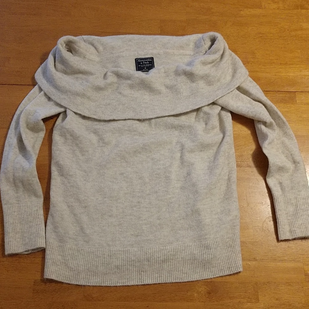 Abercrombie off shoulder sweater